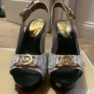 Michael Kors Charm Sling Heel